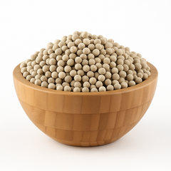 حبوب الفلفل الأبيض الكاملة الفاخرة 250جم