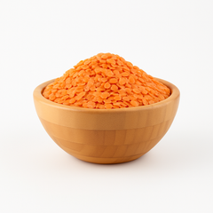 عدس أحمر مجروش فاخر – مقشور ونظيف 1 كجم