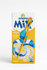 حليب جهينة بنكهة الموز – طعم لذيذ ومغذي – عبوة 200 مل