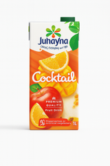 عصير كوكتيل فواكه جهينة – طعم منعش وطبيعي – عبوة 1 لتر