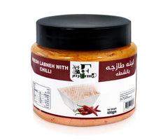 لبنة طازجة بالفلفل الحار – 450 جم