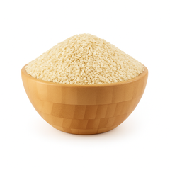 سمسم أبيض فاخر – مقشور وطبيعي 1 كجم