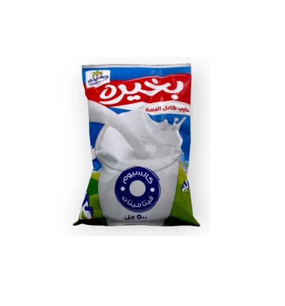 حليب جهينة بخيرة كامل الدسم – 500 مل