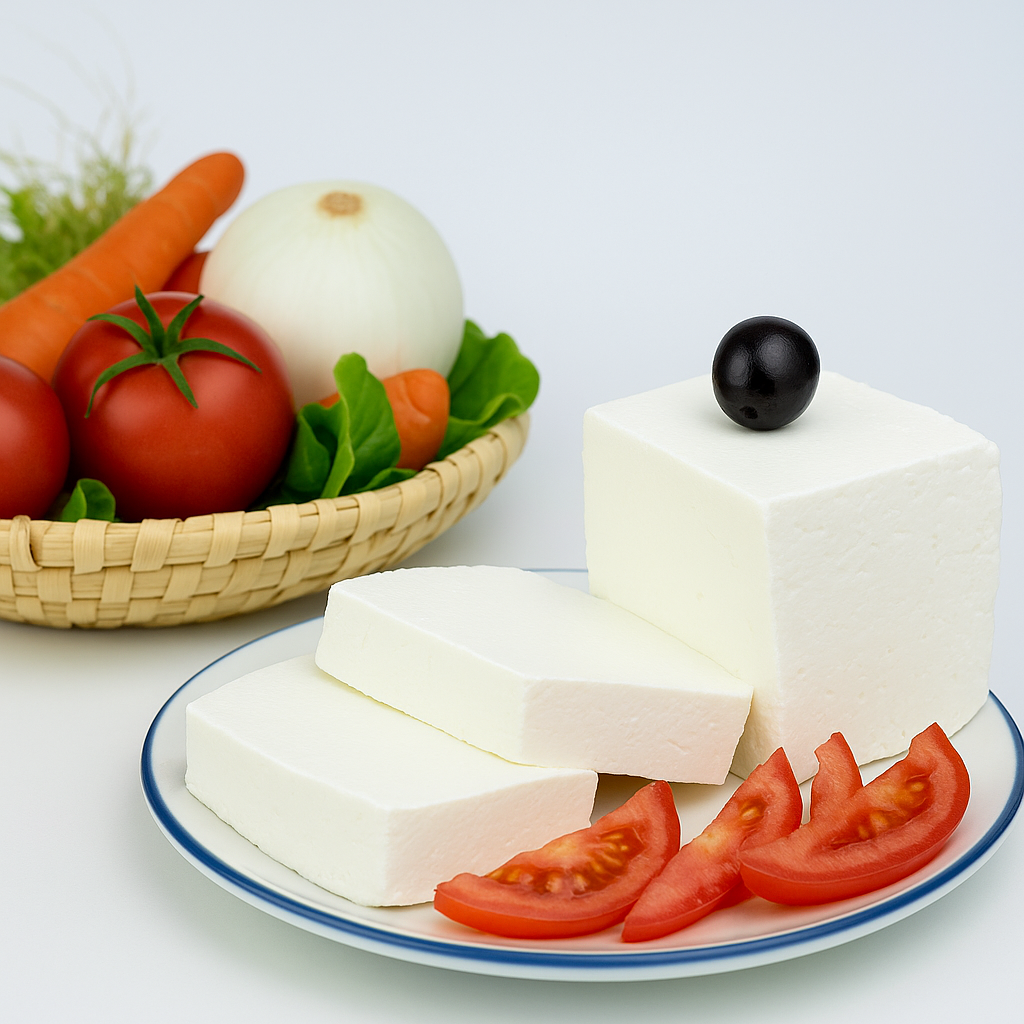 جبنة ملح خفيف (ثلاجة) 600-700 جرام