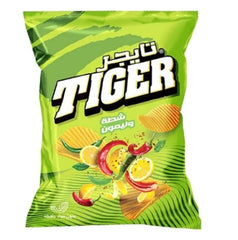تايجر – شيبس بطعم الشطة والليمون 150g